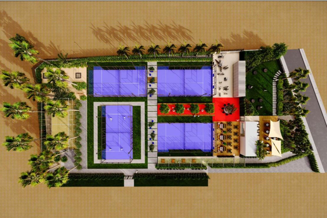 BeachFit Padel Wellness Room Private Beach